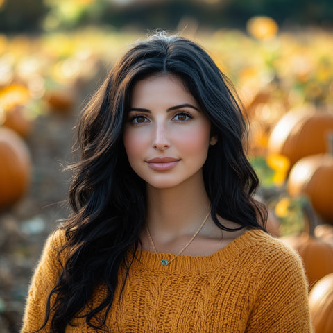 Gold Paperclip Chain Necklace , Emerald Necklace, Gold Gemstone Choker, Layering Necklace, Gift for Her