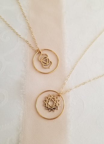Chakra Pendant Necklaces, Yoga Jewelry, Gift for Her