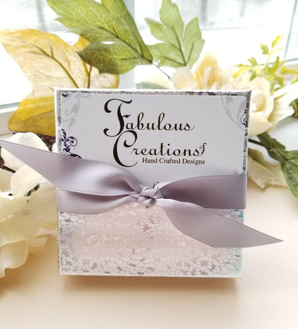 Ocean Wave Charm Necklace, Dainty Disc Necklace