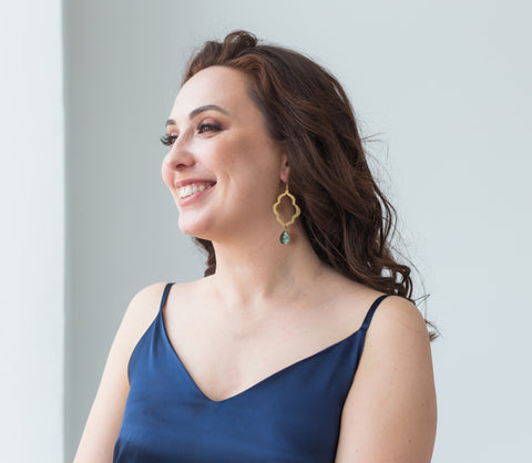 Labradorite Dangle Earrings, Gold Labradorite Earrings, Gemstone Statement Earrings, Labradorite Jewelry, Blue Flash Labradorite Teardrop