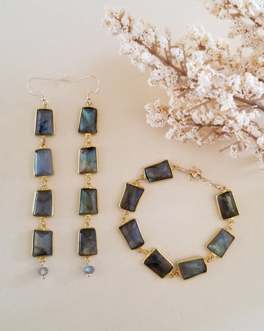 Handcrafted Labradorite Jewelry for Women, Made in the USA