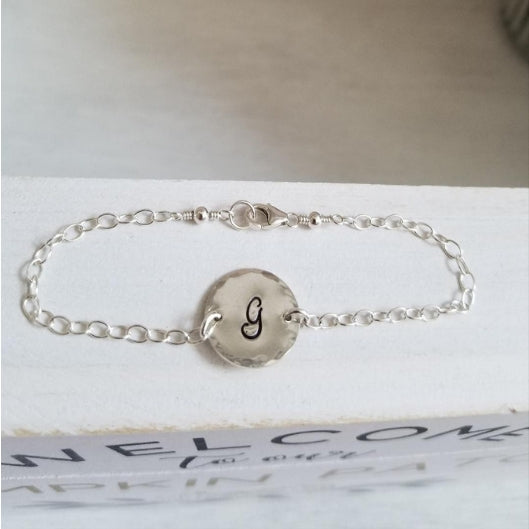 Personalized Bracelet, Initial Charm Bracelet