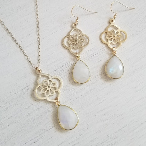 Handmade Moonstone Jewelry for her