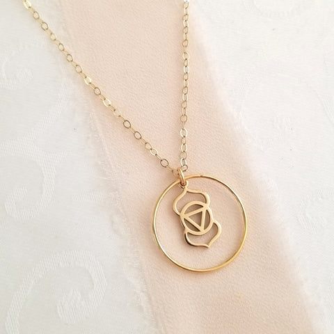 Chakra Pendant Necklace, Seven Chakras, Yoga Jewelry Gift