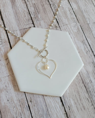 Lotus Blossom and Pearl Necklace for women