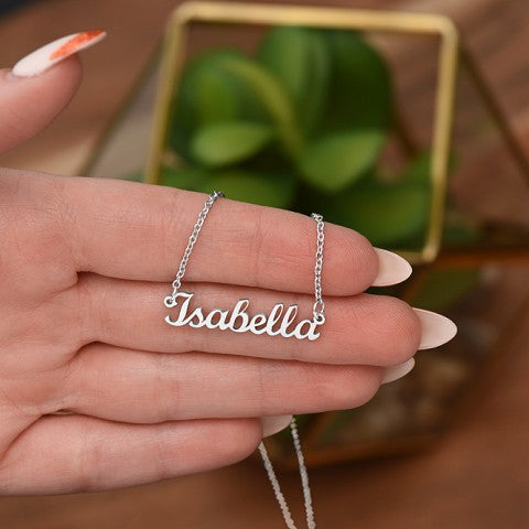 Personalized Name Necklaces, Custom Name or Word Necklace