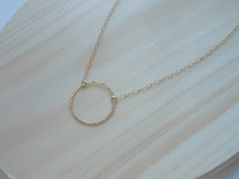 Gold Eternity Necklace