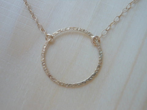 Gold Eternity Necklace