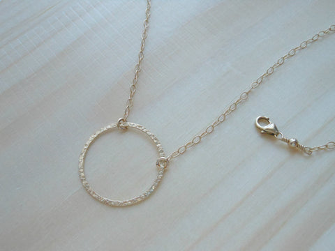 Gold Eternity Necklace