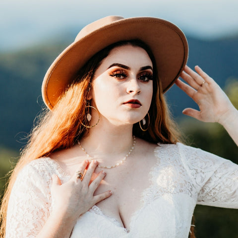 Bohemian Bride Earrings, Moonstone Crystal Gold Hoop Earrings