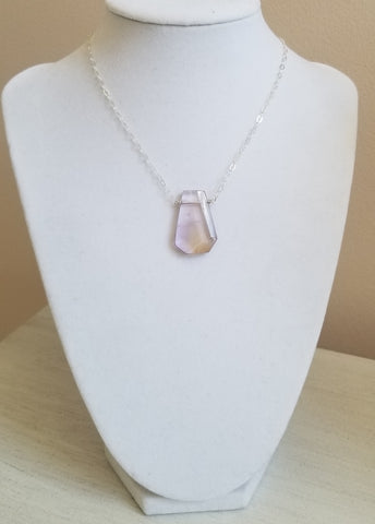Unique Ametrine Crystal Necklace