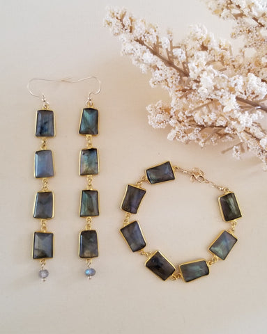 Handmade Labradorite Jewelry for Women, Made in the USA