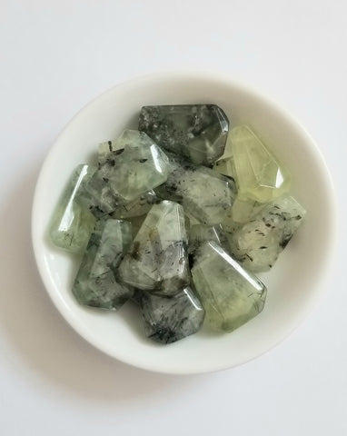 One of a Kind Prehnite Pendant Necklace
