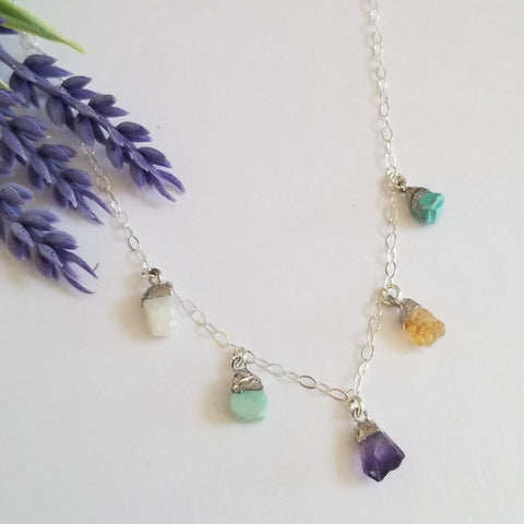 Mothers Birthstone Necklace, Mothers Day Gift, Gift for Moms