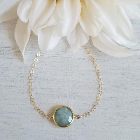 dainty layering necklace, birthstone jewelry, gift for sister, Bridesmaid gift
