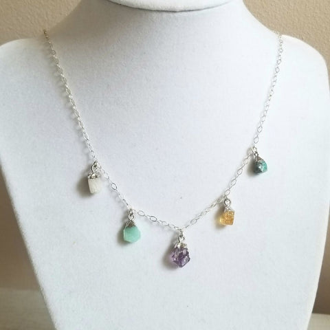 Mother of the Bride Gift,  Gift for Mom, Birthstone Necklace