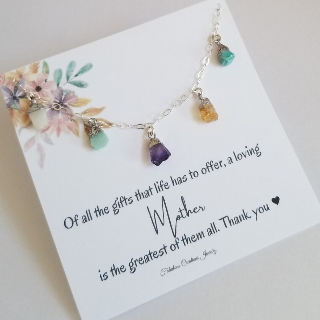 Mother sales jewelry birthstone