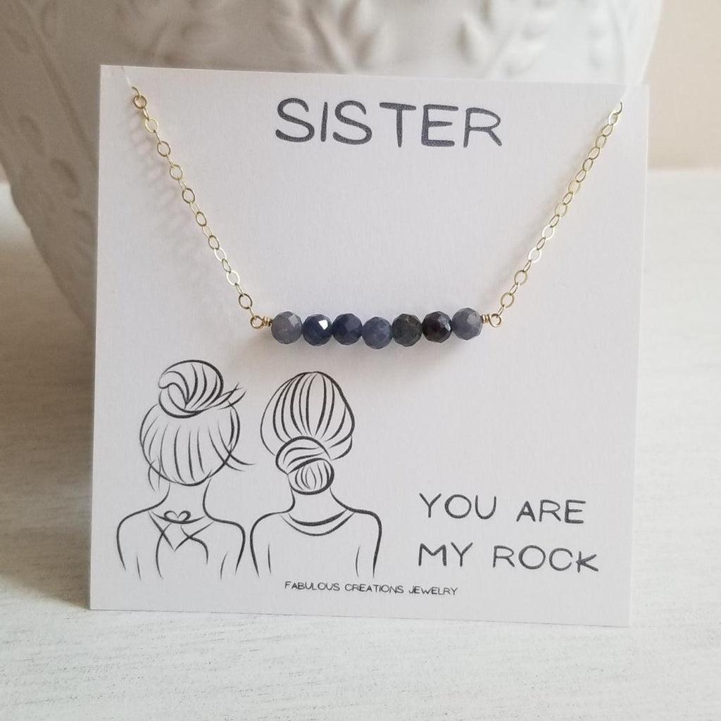 Sister cheap bar necklaces