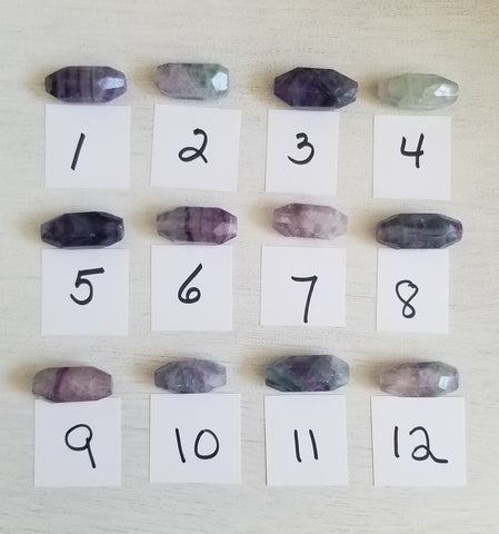 Natural Raw Fluorite Necklace