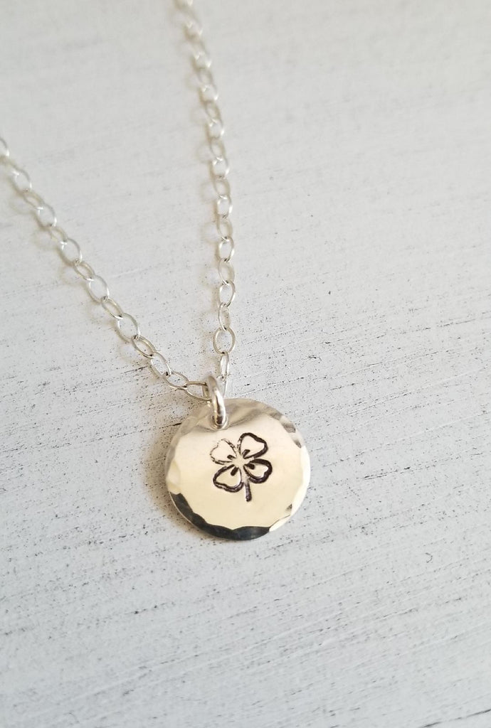 Lucky Charm Necklace / Clover Necklace