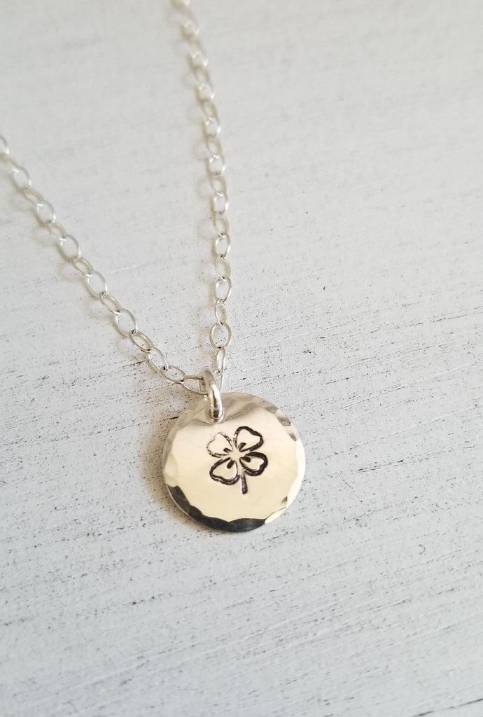 Shamrock charm necklace online