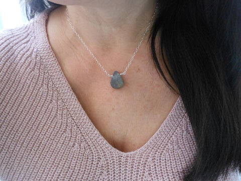 birthday gift for women, healing crystal jewelry, positive energy stone necklace