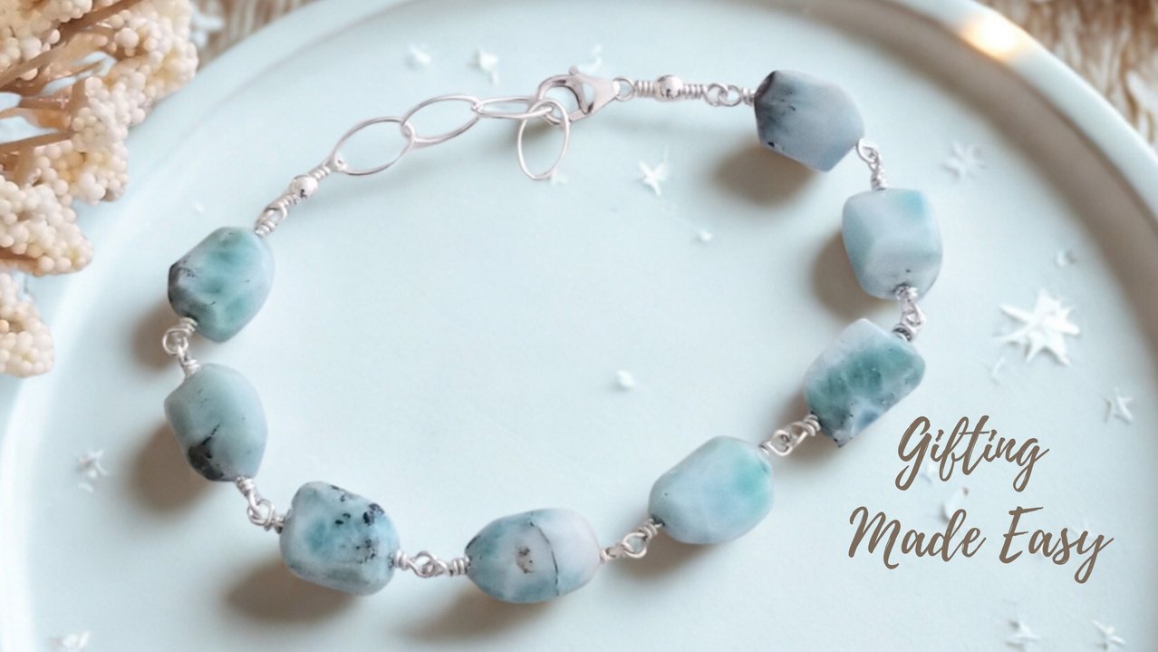 natural gemstones, handmade necklace